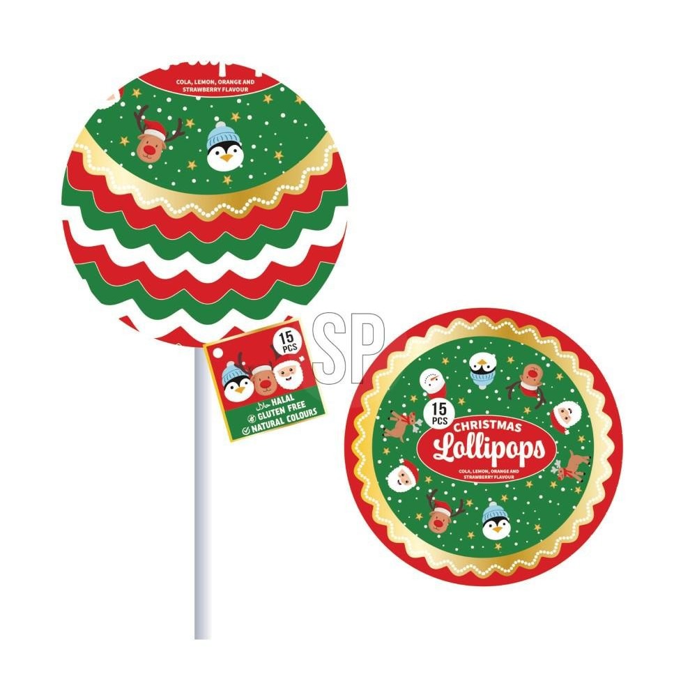 LOLLIPOPS XL NATALE 15PZ